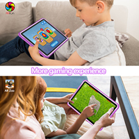 Tablette éducative 10 pouces pour enfants K10-M10 Quad Core 64 Go ROM Double caméra 2MP 8MP Prise en charge des appels téléphoniques 3G Logo personnalisé OEM