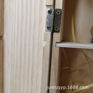 Caja de madera de Paulownia para vino helado, rectangular, hecha a mano, para envasado de bebidas - Product Image 2