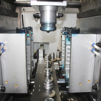 Machine de soufflage de bouteilles grand format 2 cavités 5L Servo Automatique 1300 BPH pour le remplissage d'eau minérale, de jus et de détergent liquide