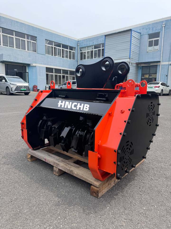 Excavator Mulcher Attachment for Cutting Bushes and Branches - Forestry ...