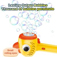 Machine à bulles automatique à piles jouets baguette à bulles poussin jaune jouets pour enfants