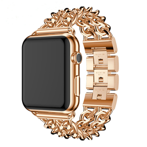 <span class=keywords><strong>Correa</strong></span> <span class=keywords><strong>de</strong></span> <span class=keywords><strong>Metal</strong></span> <span class=keywords><strong>de</strong></span> alta calidad para <span class=keywords><strong>Apple</strong></span> <span class=keywords><strong>Watch</strong></span> 7/6/5 38/40/41mm 42/44/45mm, cadena vaquera - Product Image 2