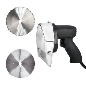 Cuchillo para Shawarma Shanyou de 0-8 mm de Grosor Ajustable, Cortador de Carne para Doner Kebab con 2 Cuchillas de Acero Inoxidable, Cortador de Gyro - Product Image 1