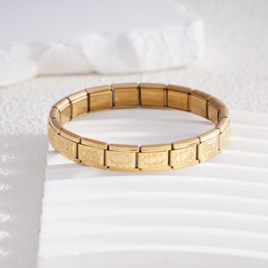 Stainless Steel Bangle Elastic Modular Bracelet Unisex Jewelry Gift Zhejiang Origin M291604 - Product Image 2