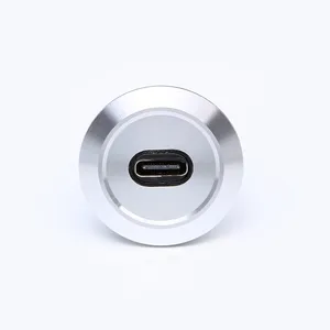22Mm Panel Mount Ronde Gat USB-C Type Socket/Connector/Usb C Vrouw Naar Man