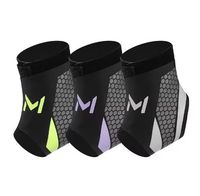 Protection Professionnelle Respirante Légère Unisexe Réglable avec Fermeture pour Soutien de la Cheville à Compression pour Utilisation Multi-Sports