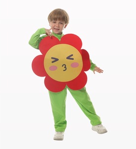 ชุดดอกไม้เข้าชุดสำหรับครอบครัว, ชุดดอกไม้ไอคอนน่ารักตลกสำหรับพ่อ ลูกชาย ลูกสาว, ชุดคอสเพลย์ปาร์ตี้ฮาโลวีนและการแสดงในโรงเรียน - Product Image 6