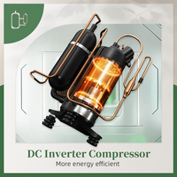 Pour climatiseur central à conduit R32 DC Inverter, système split à conduit mince, refroidissement uniquement, usage commercial électrique