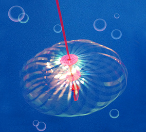 Tongkat Gelembung Pelangi Besar Tanpa Lampu, Tongkat Ajaib Berputar, Bunga Gelembung - Product Image 4