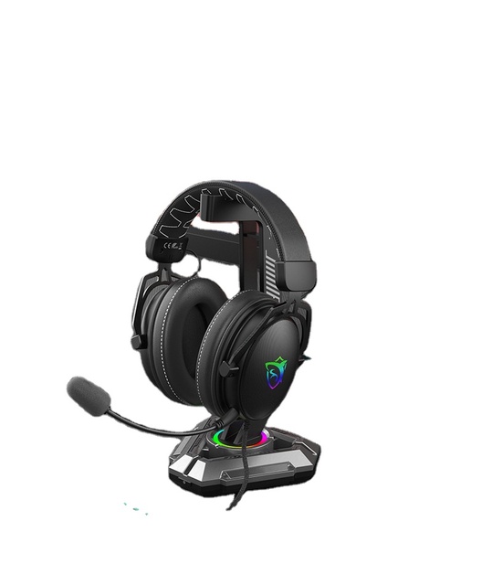 Multi-Color Led Light Gaming Headphone Stand Headset Holder RGB Multi-Color Led Light Gaming Headphone Stand Headset Holder