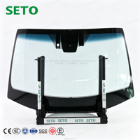 Nouvel ensemble SETO résistant aux rayures, HD transparent, étanche, certifié DOT, garantie 5 ans, installation facile, ajustement universel pour berline et SUV, pare-brise arrière