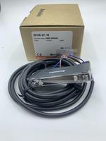 Auto-nics BF3RX Penguat Serat Optik Dua Volume, LED Merah 660 Nm, 12-24 VDC, NPN Open-Collector (BF3RX-P PNP Opsional), Kabel 2m