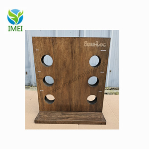 Cửa khóa hiển thị đứng tùy chỉnh thiết kế một lỗ thương mại khóa hiển thị cửa gỗ khóa hiển thị - Product Image 5