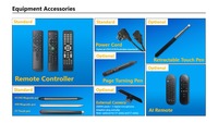 Pizarra Inteligente Multilingüe con Pantalla Táctil de 20 Puntos, 4K, de 65-98 Pulgadas, con Sistema Android y 1 Año de Garantía, Precio de Fábrica