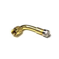 Nouvel Adaptateur Prolongateur de Tige de Valve de Pneu de Vélo en Laiton, Extension de Valve pour Accessoires de Vélos