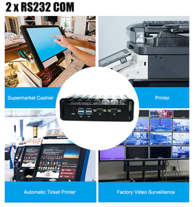 12th Gen Mini Micro PC Quad Core j6426 N100 pfsense win11 Linux Dual Lan 2com dp HD Ba hiển thị không quạt máy tính để bàn máy tính - Product Image 5