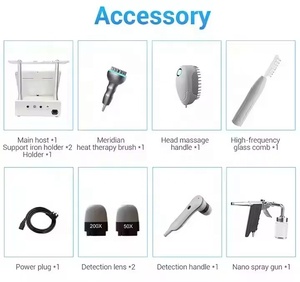 5in1 Scalp <b>Massage</b> and Hair Loss Treatment Device with Growth Analysis and Comparison Mode Hair Care <b>Machine</b> - Product Image 6