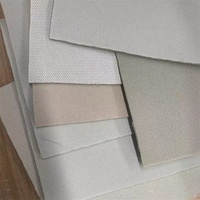 Tissu en polyester avec dos en mousse fine, produits en mousse personnalisés laminés, tissu en maille avec mousse pour voiture
