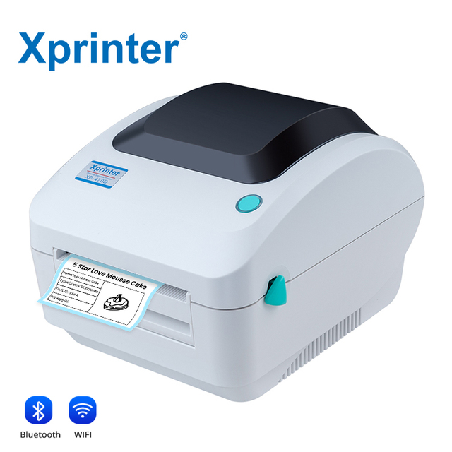 Xprinter XP-470B 4x6 Barcode Label Roll Thermal Printer Impredora Etiquetas Adhesivas Label Printer