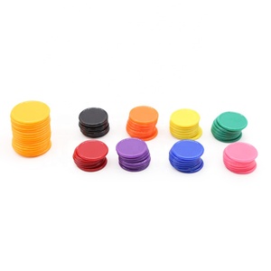 Đầy Màu sắc 25 mét Acrylic DICE <span class=keywords><strong>Generic</strong></span> trò chơi mã thông báo đĩa nhựa cho hội đồng quản trị trò chơi chơi miếng - Product Image 4