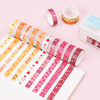 Lot de 20 rouleaux de ruban adhésif washi 2M couleur macaron, pastel uni, décoratif, simple face, essentiel pour la rentrée scolaire et les loisirs créatifs DIY