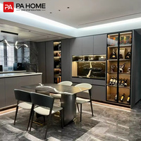 PA Vente en gros de meubles de cuisine modulaires de luxe, conception de cuisine, solution unique pour l'ameublement de la maison, système de meubles modernes