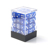 Ensemble de dés MINI à 6 faces de 12 mm, motif marbre perlé OEM, lot de 36, avec boîte en plastique et boîte en papier personnalisée