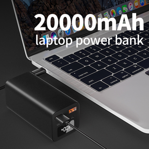 Batterie Li-Polymère Grande Capacité 100W 20000mAh, Power Bank pour Ordinateur Portable avec Affichage Numérique et <span class=keywords><strong>Charge</strong></span> Rapide - Product Image 2
