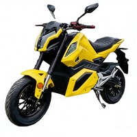 Moto électrique tout-terrain Z6 3000W 72V Batterie au lithium Autonomie de 60-100 km avec amortisseur arrière Vitesse maximale de 80 km/h