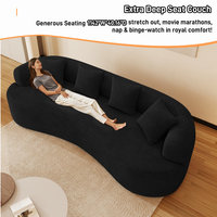 Canapé de loisirs pliable en tissu au design moderne pour chambre, salon, hôtel, appartement - Canapé-lit de luxe
