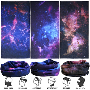Starry Sky Series Tube Bandana Multifonctionnel <span class=keywords><strong>Équitation</strong></span> Coupe-Vent Bandeau Protection Solaire Cache-Cou - Product Image 5