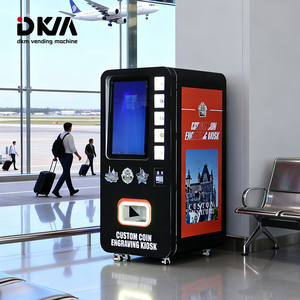 Máquina Expendedora de Monedas de Recuerdo Personalizadas con Grabado Láser Inteligente, Comercial, Autoservicio, Automática y Personalizada DKM - Product Image 2