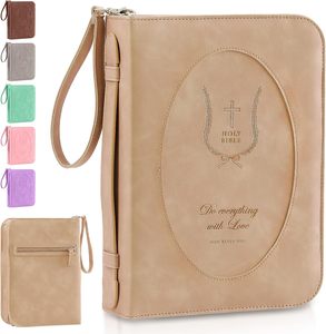 Muestra Gratuita de Funda Clásica para Biblia con Sublimación, Bolsa de Cuero para Iglesia, Estuche Portátil de Cuero para Libros, Funda para Biblia, Bolso de Mano - Product Image 4