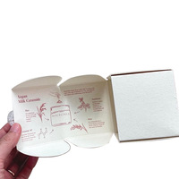 Boîte d'emballage personnalisée pour crème de soin de la peau, huile essentielle, parfum, cosmétiques, boîte en papier