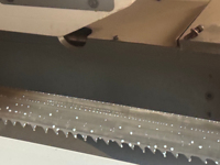 KS4028 Scie à ruban automatique à grande vitesse en acier CNC entièrement automatique avec méthode de tension mécanique