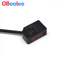 GBeelee Interrupteur Photo BL-GD-G6H Remplace CX-441/E3Z Détecteur photoélectrique carré anti-reflet diffus