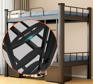 Двухъярусная металлическая кровать для школ и профессиональных училищ, разборная, двухъярусная, металлическая. - Product Image 5