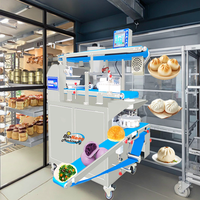 Machine de fabrication de Siopao, Momos, Baozi et autres pains farcis chinois à haute capacité pour usage sur comptoir