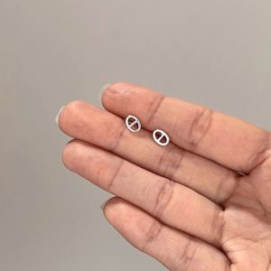 Dylam <b>Cute</b> Design Non Tarnish Non Fade S925 Silver Pig Nose Stud <b>Earrings</b> for Women Girls Gifts Daily Wear Dress up - Product Image 5