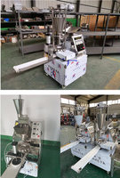 Petite machine à pain farci à la vapeur Baozi Siomai Maker Mochi Machine à Khinkali encroûtant Machine automatique Népal Momo Making Machine Prix