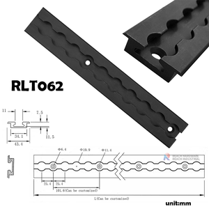 Rail en L en aluminium encastré de 1 m, point d'ancrage, accessoires pour camion, rail <span class=keywords><strong>a</strong></span>éronautique pour VR, système de fixation sur rail en L pour camion - Product Image 4