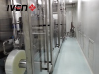 Solution de dialyse 50-5000ML Sac souple NON-PVC Ligne de production de remplissage, de soufflage, de scellement et d'emballage IV