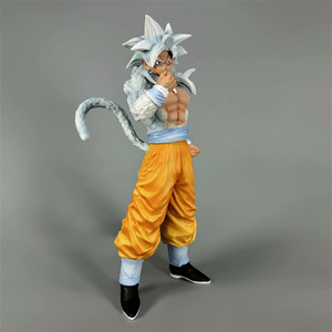 Set di Action Figure Anime in PVC di Son Goku Super Saiyan di Dragon Ball in 2 Stili, Giocattolo Stile Cartone Animato Unisex Animazione Giapponese - Product Image 3