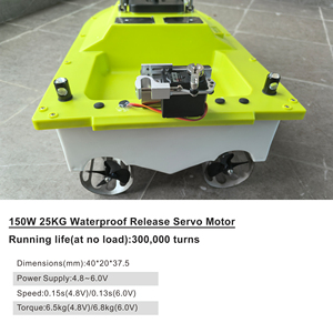 S80 브러시리스 모터 초고속 바닷물 RC 서핑 낚시용 GPS가 있는 낚시 미끼 보트, IP 66 방수, 5 미터/초 - Product Image 4