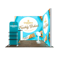 Stand d'exposition portable 10x10 en aluminium SEG, sans outil, pour salon professionnel
