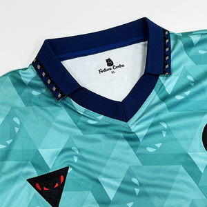 Camisetas de fútbol personalizadas bordado de secado rápido sudor Wicking Club Soccer Jersey - Product Image 3