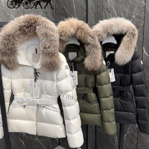 เสื้อแจ็คเก็ตขนเป็ดผู้หญิงสุดหรู แจ็คเก็ตขนเป็ดผู้หญิงแคนาดา มีฮู้ดขนสุนัขจิ้งจอก  ไส้ใยโพลีเอสเตอร์และขนเป็ดขาว - Product Image 5