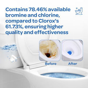Infiniti Limpiadores de Tanque de Inodoro Duraderos con Lejía, Limpiador de Inodoro con Tecnología de Liberación Sustentable - Product Image 4