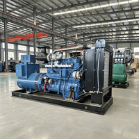 Genset Diesel Open Frame yang dikonfigurasi dengan radiator efisiensi tinggi untuk zona industri suhu tinggi