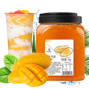 Doking Vente en gros Confiture de fruits pour thé à bulles, smoothies, yaourts et desserts Plusieurs saveurs disponibles Certifié halal - Product Image 4